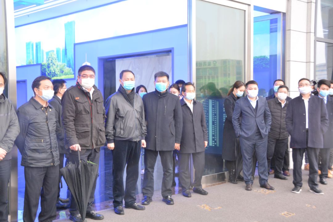 长沙市委副书记、代市长郑建新一行调研九游ninegame环境长沙中联产业园